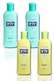 オクト 薬用 シャンプー + リンス 本体 セット 320ml フケ・かゆみを防いで、デオドラント効果も高い 【2本ずつ】