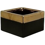 NINDEL 陶製升 大 ブラック SS183-A-BK