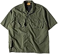 GSS-35 SUPPLEX CAMP SHIRT XL サンドオリーブ