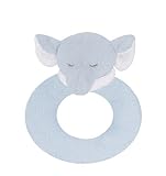 Angel Dear Ring Rattle, Blue Elephant by Angel Dear [並行輸入品]