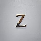 真鍮レターゴールド 45mm 小文字z