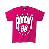 HOORAY(フーレイ) ダンス 衣装 ヒップホップ エンブレム Tシャツ 150 ピンク