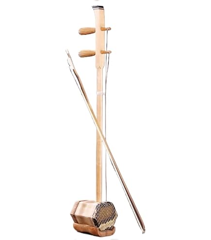 Amazon | Ornatego白木製中国伝統楽器二胡：高さ 66cm、101381cm で六