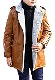 (コ-ランド) Co-land キッズ コート 男の子 ジャケット PUレザー アウター 革コート ボーイズ トップス 子供服 ジャンパー 防寒 秋冬 170
