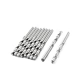 HSSストレートシャンク6ミリメートルツイストヘッド90ミリメートルロングドリルビット10PCS