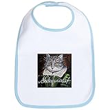 CafePress Shakespeare's Cat Bib - Standard Sky Blue by CafePress