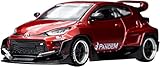 POP RACE 1/64 GR YARIS PANDEM RED 完成品
