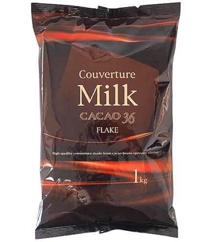 Amazon | 不二製油 クーベルチュールノワール55フレーク 1kg (夏季冷蔵