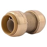 SharkBite 3/4-Inch Straight Coupling, Plumbing Fittings for Residential and Commercial Water Applica