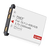 「Power-connoisseur」 CASIO対応 LI-40B、LI-42B 互換 EX-G1 EX-H5 M200 S200 交換バッテリー 3.7V 1500mAh デジタルカメラ用 リチウムイオン充電池 互換対応 機種カメラ対応