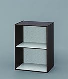 カラーボックス オープンラック お部屋を明るく華やかに デザインカラーボックス ブラウンオーク