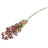 Flameer 造花　ゴージャス　ブーケ　5色選択　贈り物　観賞植物　インテリア　オフィス　装飾 - 紫