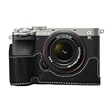 ソニー 用 Sony A7C Mark II 用 カメラ ケース BEADY α7C II/ILCE-7CM2 A7C2 ハーフケース A7C II / A7CM2 / a7CII / A7CMark 2 / α7C ii PUレザー 保護ケース ブラック