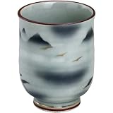 ランチャン(Ranchant) 湯のみ(大) グレー Φ6.5x8.3(cm) 連山 有田焼 日本製