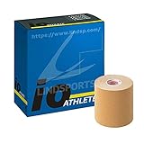 LINDSPORTS【強粘着】アスリートイオテープ キネシオロジーテープ テーピング 幅75mm×5m 1箱4本入 (1)