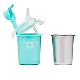 Kangovou Stainless Steel Sippy Cup (Iced Mint) by Kangovou [並行輸入品]