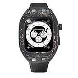 [HUMBLE RICH] ユニセックス Apple Watchケース ハンブルリッチ スポーツ WBB0290-017 Apple watch シリーズ 9,8,7対応 ブラック ステンレススチール／カーボン [並行輸入品]