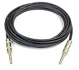 プロケーブル CANARE カナレ GS-6 ギターケーブル(ギターシールド) スイッチクラフト SWITCHCRAFT (5.0m, S-S, Black)