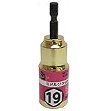 IH 六角軸ミドルソケット 19ミリ IH-MS19