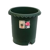 お買得セット リッチェル バラ鉢 ダークグリーン 12号 φ36×36cm お買い得3個入