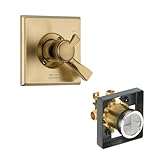 デルタDelta kvoddr-t17051-cz Drydenバルブのみキットpressure-balance dual-functionカートリッジ、シャンパンブロンズシャンパンブロンズ