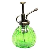 Balanada 最新版 霧吹き  ガラス アンティーク 風 霧吹き スプレー 植物 園芸 散水用具 インテリア おしゃれ  散水 ミスト (グリーン)