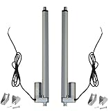 ECO-WORTHY 2x400mm 12V DC 1500N/150kg リニア アクチュエーター