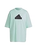 [アディダス] 半袖 Tシャツ フューチャー アイコン バッジ オブ スポーツ 半袖Tシャツ EVM10 レディース イージーグリーン (IB8508)