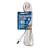 Extension Cord 9', White - 1 Pkg [並行輸入品]