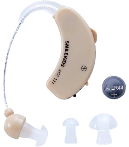 Amazon.co.jp: Allseasons 電池式 集音器 収納ケース付き/耳かけ式 両