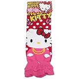 ハローキティ[女性用靴下]耳付きレディースソックス/フリル サンリオ