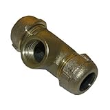 LASCO 13-1532 Brass Moody Compression Tee by LASCO