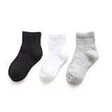 ZZソックス子供キッズベビーソックスCotton No Show Socks 3 Pack