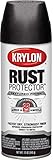 krylon 69314 Rust Protector Textured Paint, Black [並行輸入品]