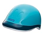 クミカ工業 nicco(ニコ) ハードシェル キッズヘルメット 49-54cm 日本製 スカイブルー KH001