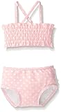 ラッフルバッツ RuffleButts 水着 ビキニ Pink Polka Dot Bikini 6-12m ピンク ナイロン スパンデックス SWSPP06-2POO