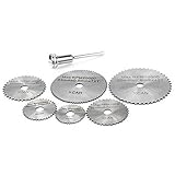 MIRACLE 6個入りセット スリッターブレード 鋸刃 高速度鋼切削ディスク HSS鋼　金属　切断鋸 MC-SBLADE-6S