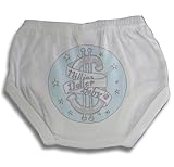 Light of Mine Designs Million $ Baby Blue Diaper Cover/Panty Brief, 12 Months by Light of Mine Desig