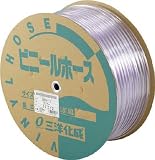 [1477561]サンヨー　透明ホース１０×１２　１００ｍドラム巻 TM1012D100T