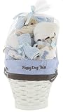 Regent Baby Crib Mates Gift Set Basket CM3577, Blue/Pink by Regent Baby