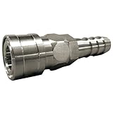 フローバル 低圧用片路開閉型クイックカップリングSH型(ステンレス製) NL-24SH(SUS304)