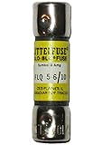 LITTELFUSE FLQ 5 – 6 / 10 ( flq56 / 10 )またはflq05.6、5.6 Amp ( 5.6 a ) 500 VスローブローMidgetカートリッジヒューズ