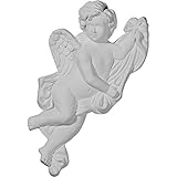 Ekena Millwork ONL10X09X01SE-L 10 5/8-Inch W by 9 3/8-Inch H by 1 1/8-Inch P Seville Angel Corner On