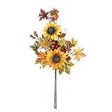 NorthLight nl00138 Fall Berry and Sunflowerバンドルスプレー、30 "