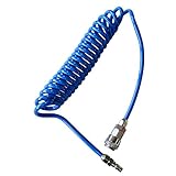 GREATTOOL コイルエアーホース ワンタッチタイプ 内径5×外径8mm 3m GT5080－3