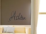 Ashton男の子女の子部屋保育園ベビーキッズ名前ビニール壁引用ステッカー