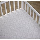 Viole Separates Love in Paris Crib Fitted Sheet by Cocalo