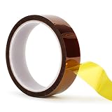 SANJAOYEE 絶縁テープ 耐熱テープ ポリイミドテープ 幅20mm×長33m 耐熱 絶縁 テープ 高温テープ 電子基板のマスキング/保護用 機械設備用 (20mm)