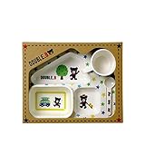 ミキハウス ダブルビー (MIKIHOUSE DOUBLE_B) テーブルウェアセット 60-8927-974 - マルチカラー