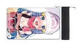 プレイマット 収納袋付き TCG 対戦専用タイプ カードゲーム 15 カードゲーム 適用する 高級 60*35cm (I)